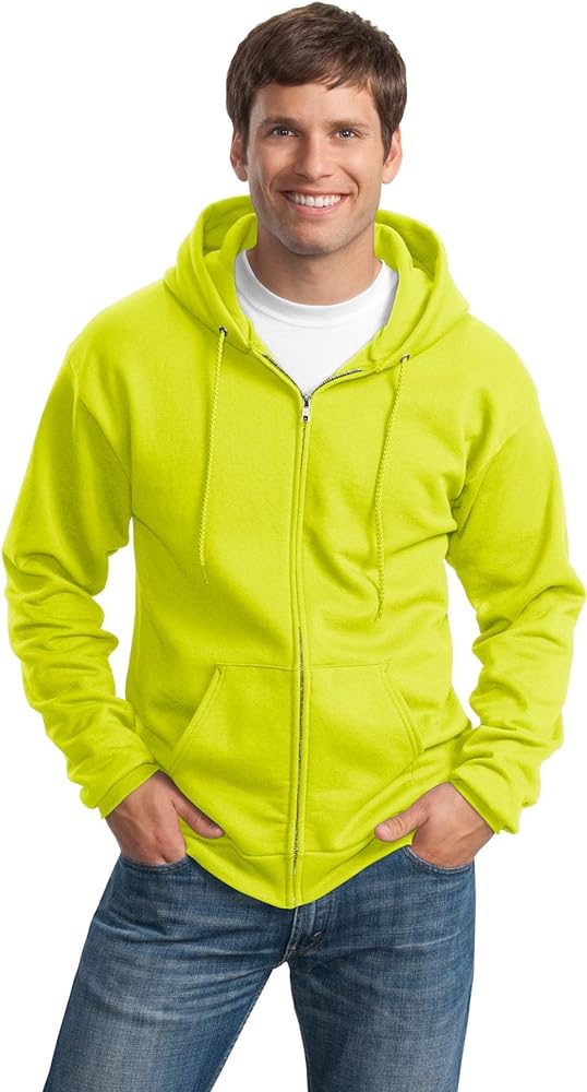 Port & Company Men's Tall Ultimate Full Zip Hooded Sweatshirt