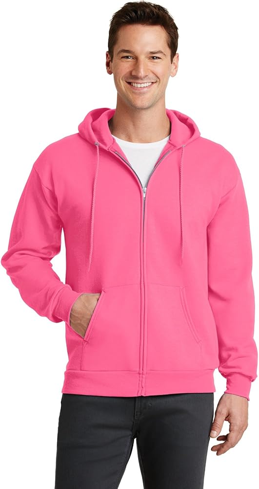 Port & Company - Core Fleece Full-Zip Hooded Sweatshirt. PC78ZH