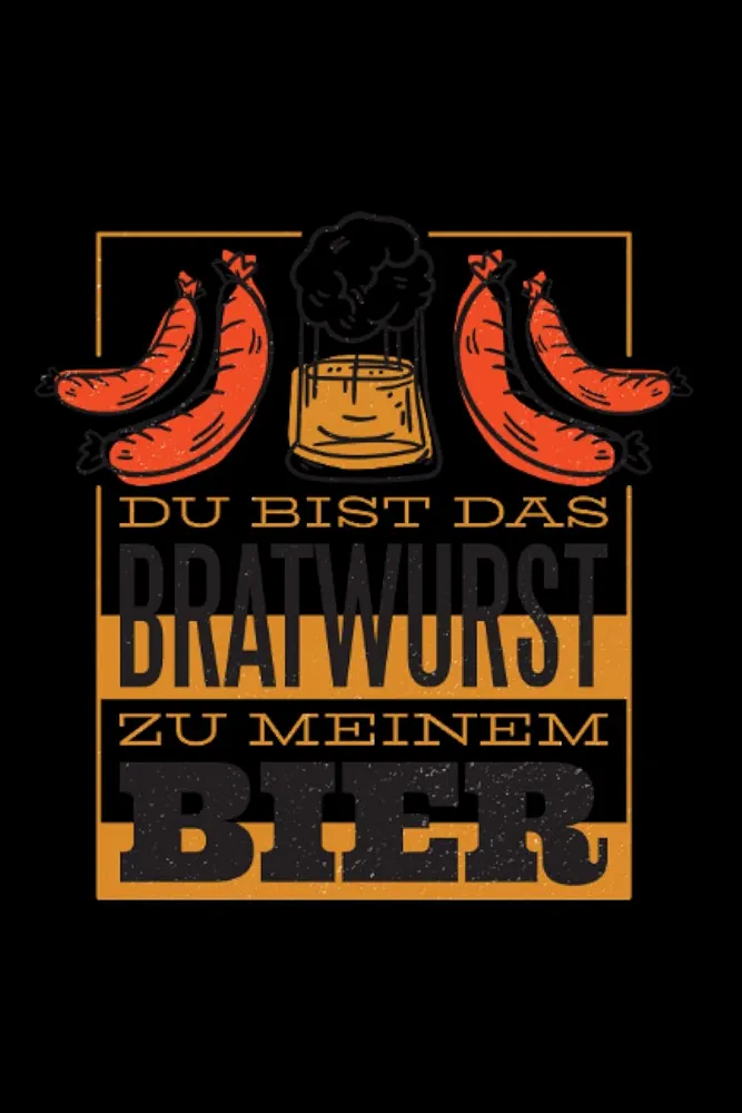 Du Bist Das Bratwurst Zu Meinem Bier: Hangman Puzzles | 110 Game Sheets | Mini Game | Clever Kids | 6 X 9 In | 15.24 X 22.86 Cm | Single Player | Funny Great Gift