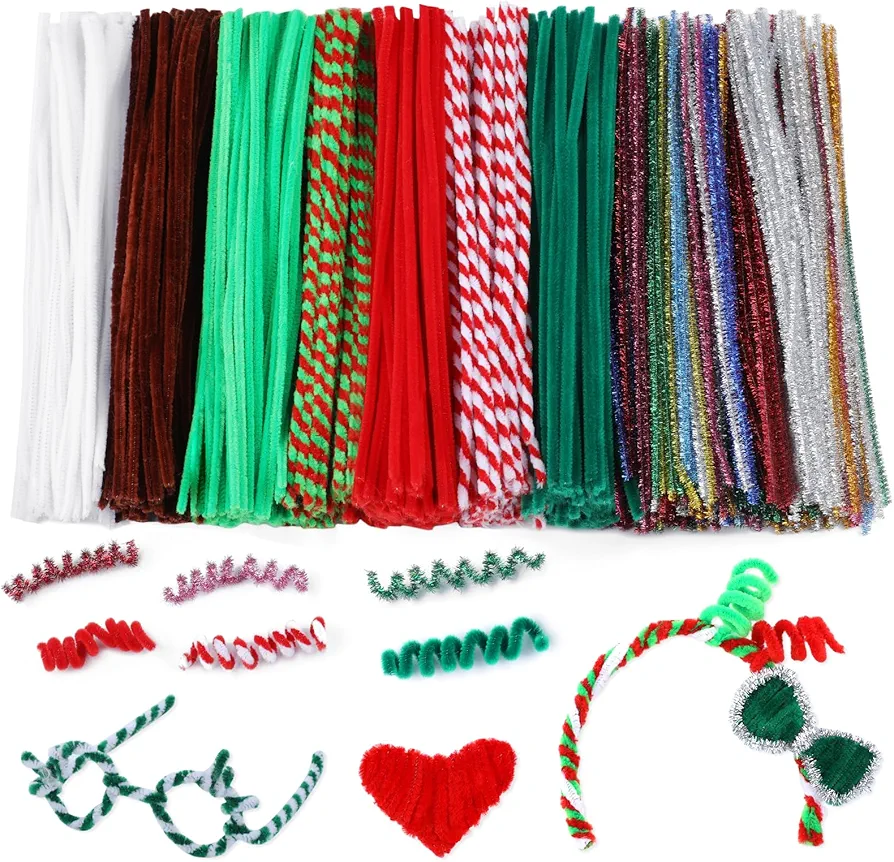 860 Pcs Pipe Cleaners Set, Pipe Cleaners Craft Set, Pipe Cleaner Chenille Stems Pipe Cleaners Craft Supplies for Art and Craft Projects Creative DIY Decorations