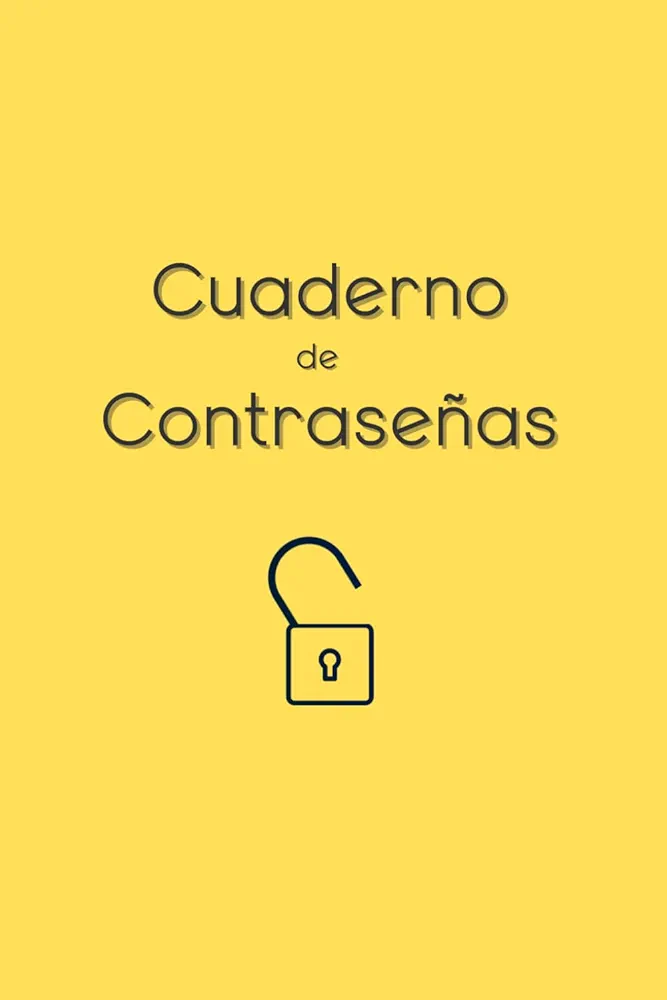 Cuaderno de Contraseñas: Elegante y práctico cuaderno de bitácora con tablas para organizar de forma segura las contraseñas de ordenadores y sitios ... 120 páginas, 960 entradas) (Spanish Edition)