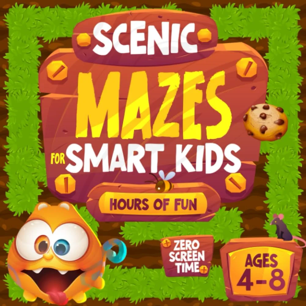 Scenic Mazes for Smart Kids Ages 4-8 (Paper Apps)