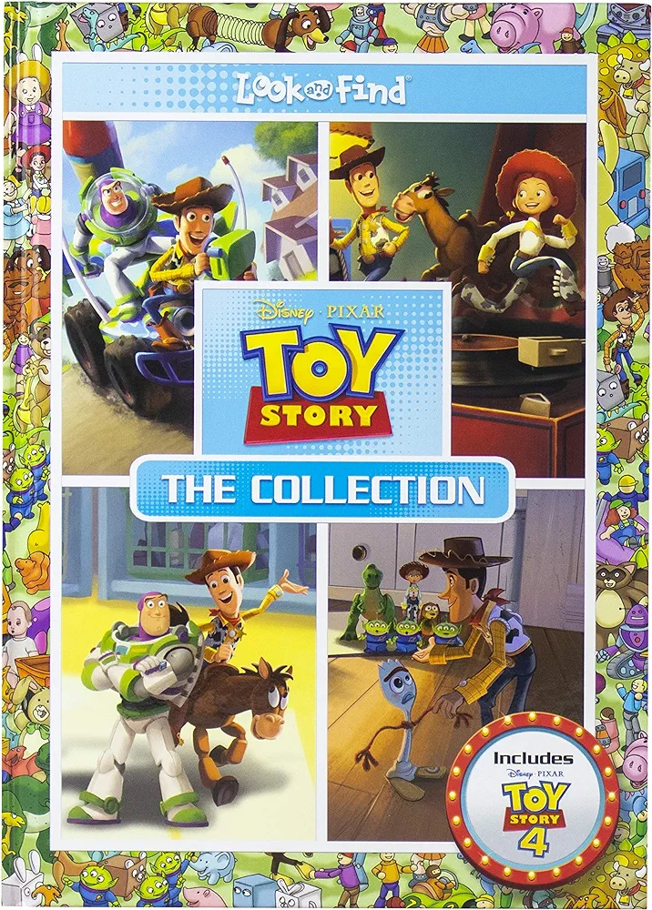 Disney Pixar - Toy Story Look and Find Collection - Includes Toy Story 4 - PI Kids