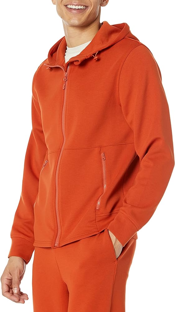 Amazon Essentials Men's Active Sweat Zip Through Hoodie (Available in Big & Tall)