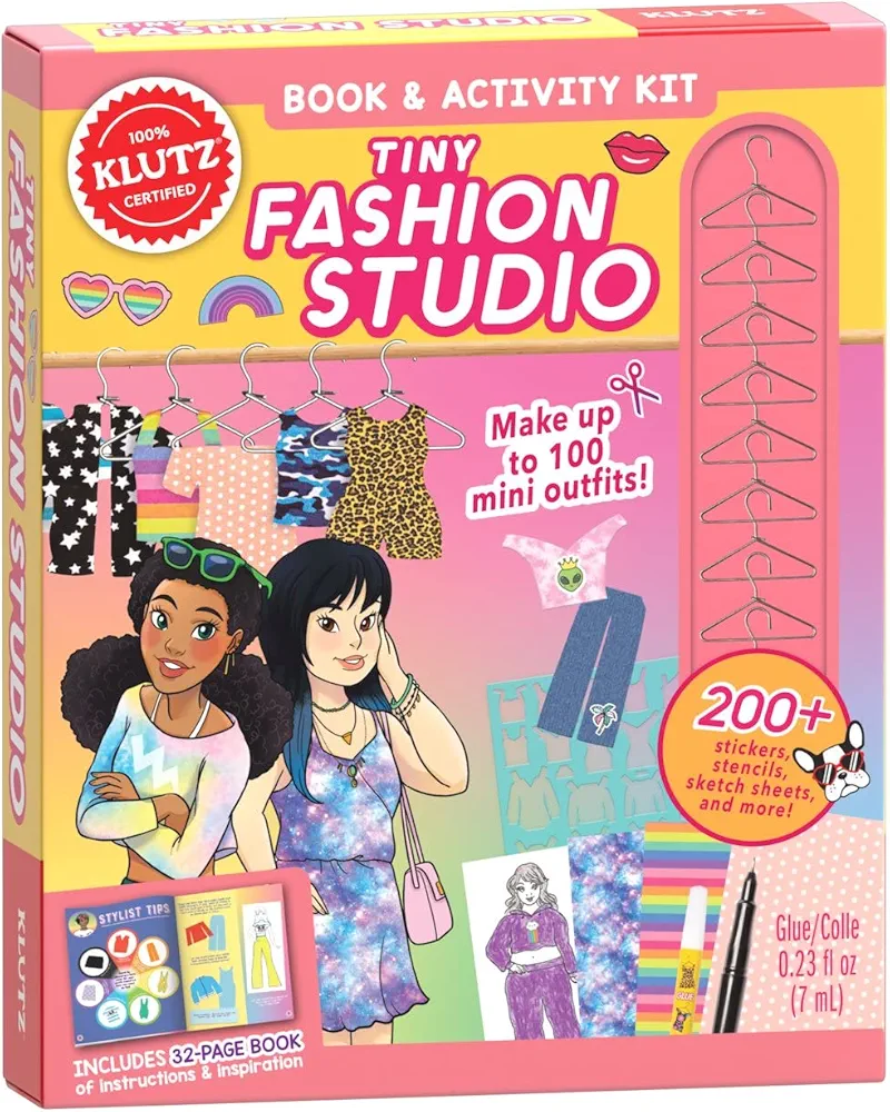 Klutz Tiny Fashion Studio Craft Kit