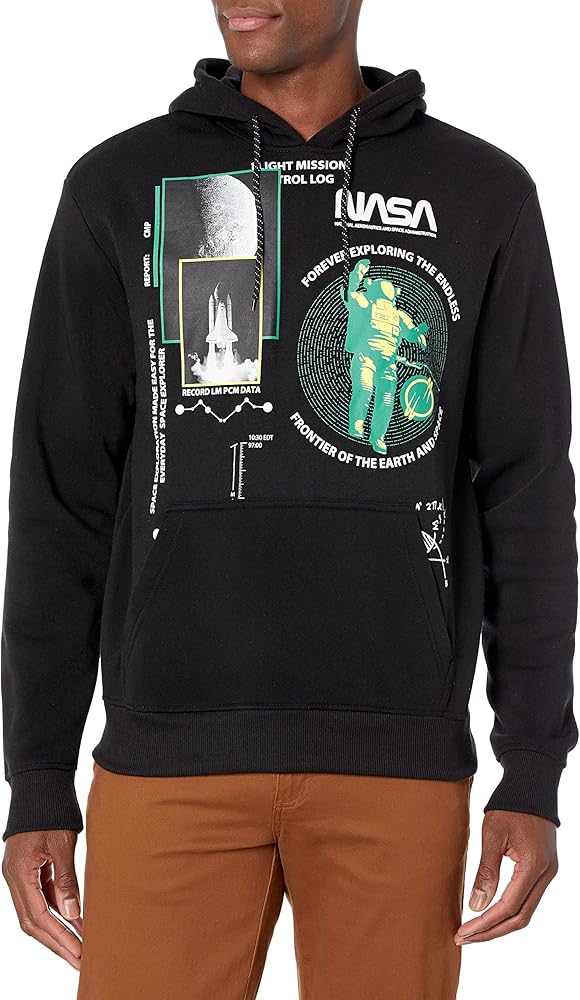 Southpole Men's NASA Fleece Hoodie