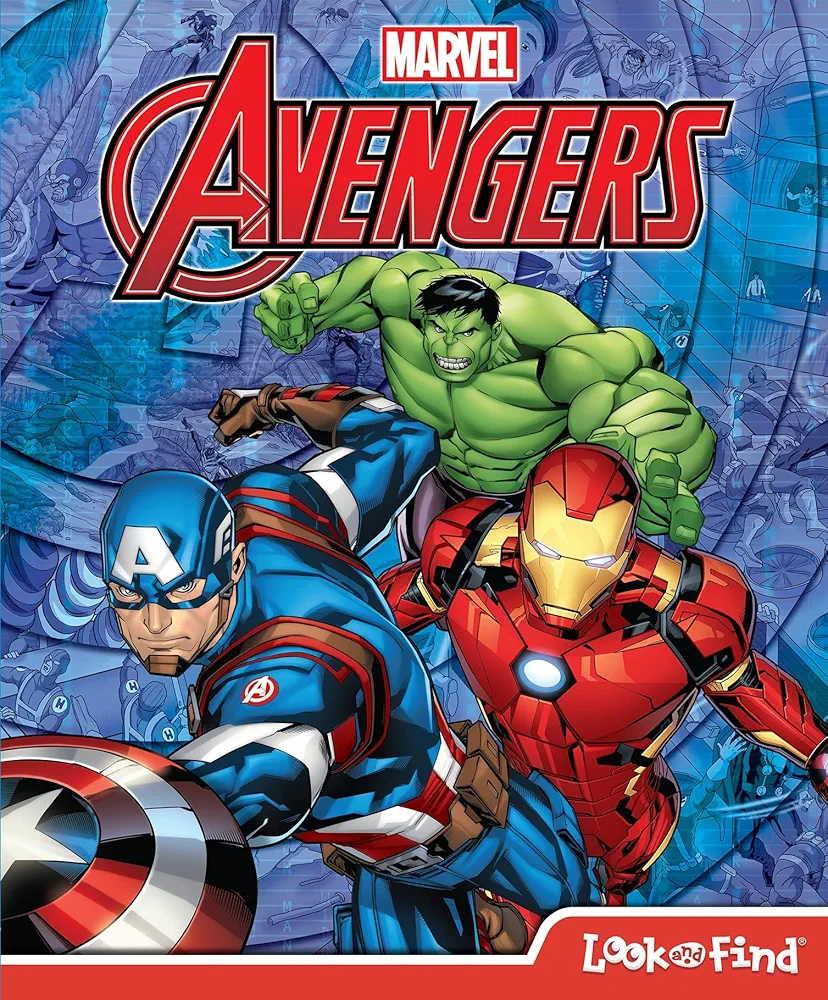 Marvel Avengers Look and Find Activity Book - Includes Characters from Avengers Endgame - PI Kids