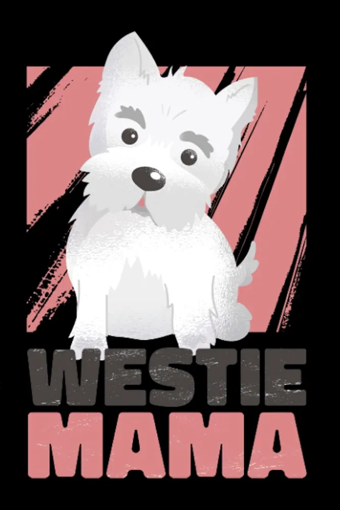 Westie Mama Dog Puppy Cute: Hangman Puzzles | 110 Game Sheets | Mini Game | Clever Kids | 6 X 9 In | 15.24 X 22.86 Cm | Single Player | Funny Great Gift