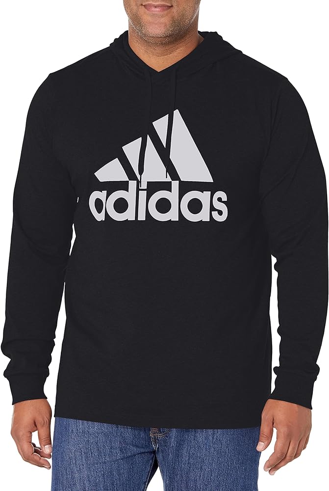 adidas Men's Essentials Logo Hoodie Legacy