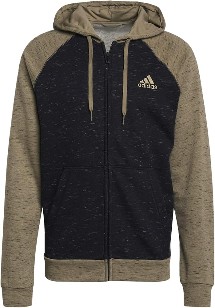 adidas Men's Essentials Mélange Small Logo Hoodie