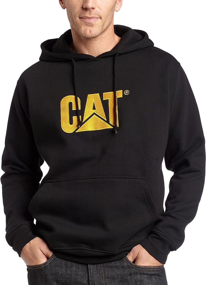 Caterpillar Men's Trademark Hooded Sweatshirt