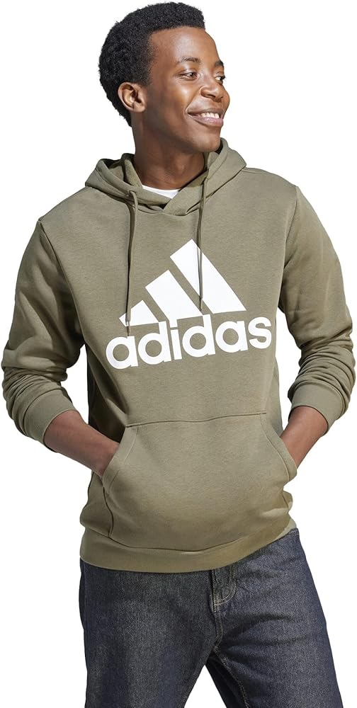 adidas mens Essentials Fleece Big Logo Hoodie