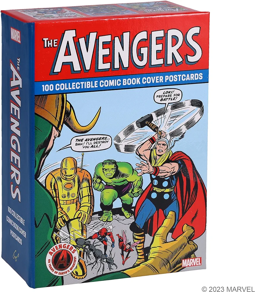 Avengers: 100 Collectible Comic Book Cover Postcards