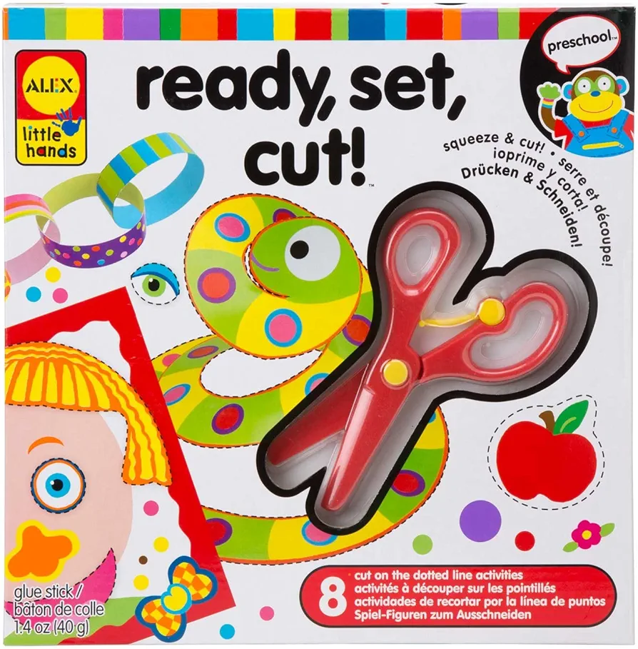 Alex Discover Ready, Set, Cut Kids Art and Craft Activity