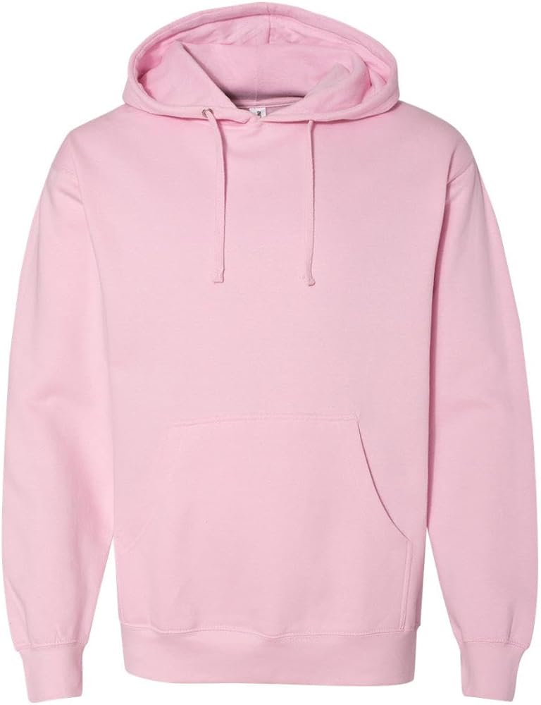 Independent Trading Co. Midweight Hooded Pullover Sweatshirt SS4500 L Light Pink