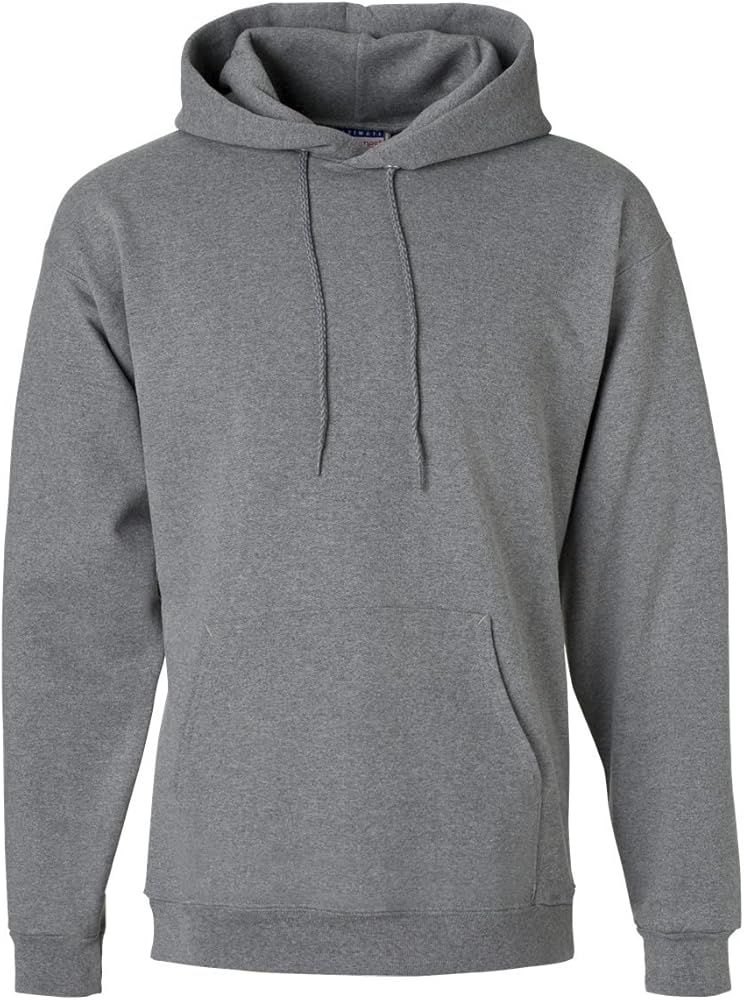 Hanes Men's Ultimate Cotton Heavyweight Pullover Hoodie_Oxford Grey_3XL