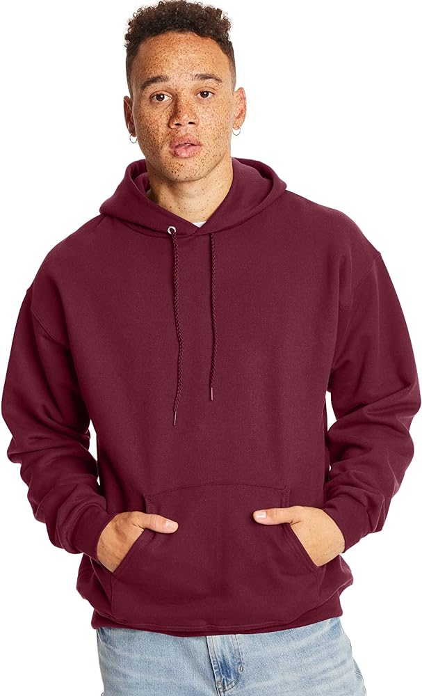 Hanes mens Ultimate Sweatshirt, Heavyweight Fleece Hoodie, Cotton Sweatshirt for Men