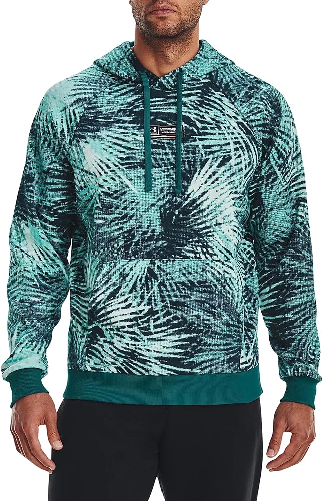 Under Armour Men's UA Rival Fleece Sport Palm Hoodie