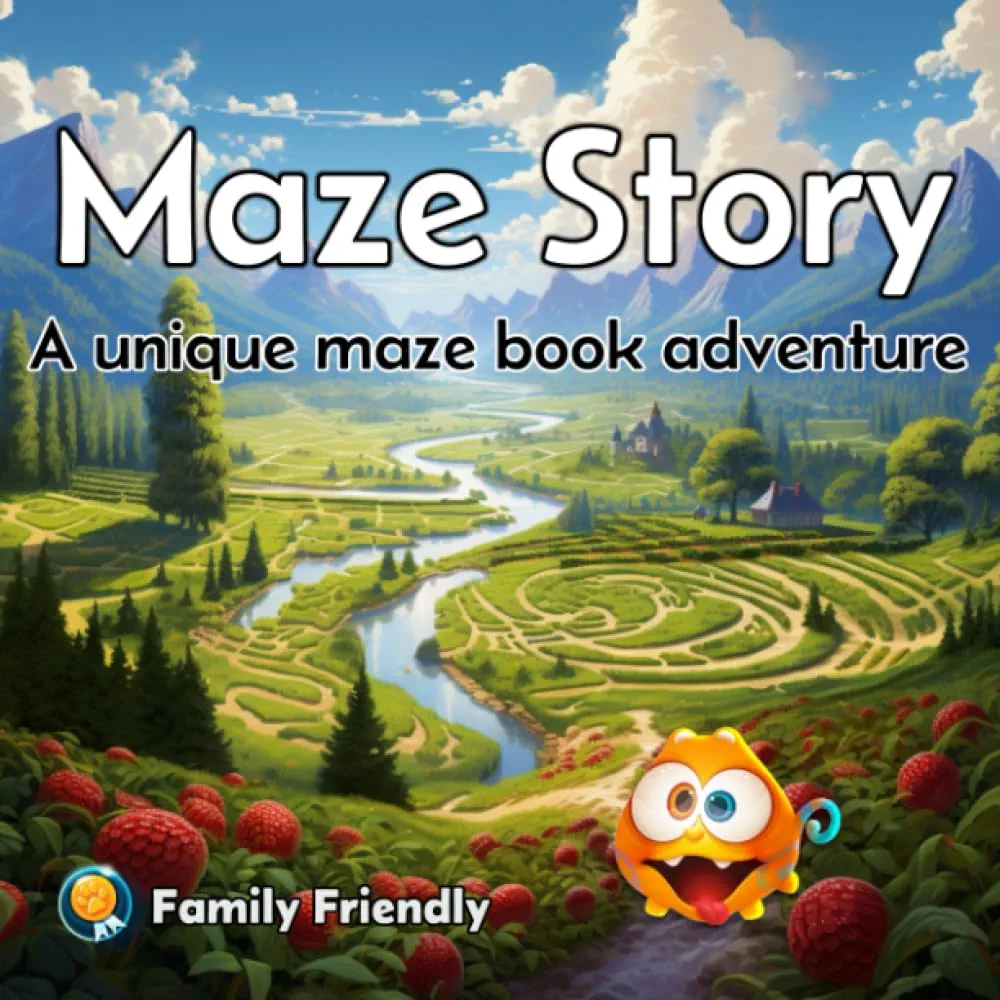 Maze Story: A Unique Maze Book Adventure (Paper Apps)