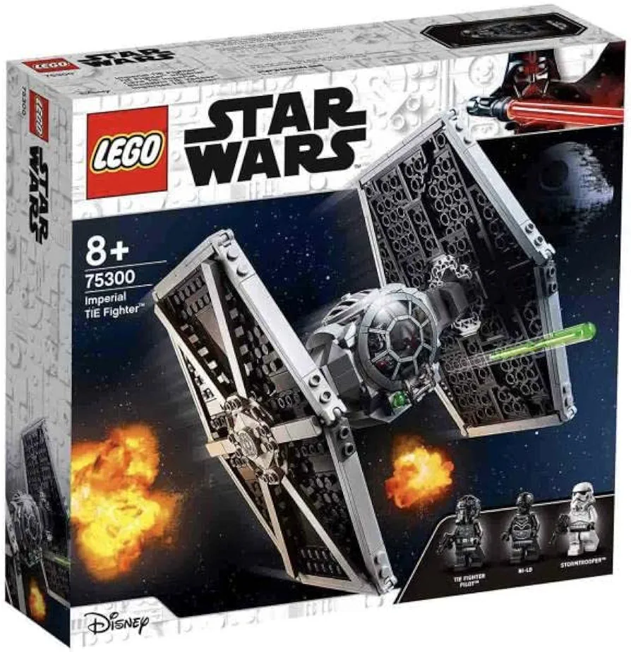 LEGO 75300 Star Wars Imperial TIE Fighter Building Toy, Gifts for Boys & Girls with Stormtrooper and Pilot Minifigures from The Skywalker Saga