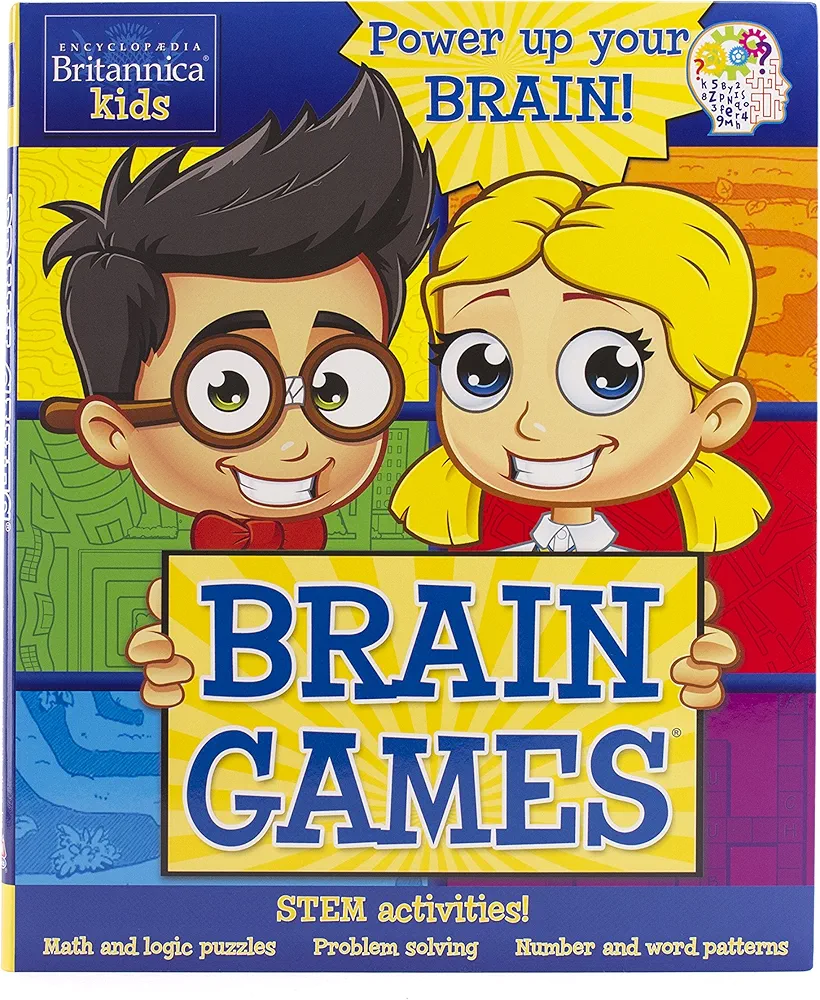 Brain Games Kids: Encyclopedia Britannica Kids Activity Workbook - PI Kids