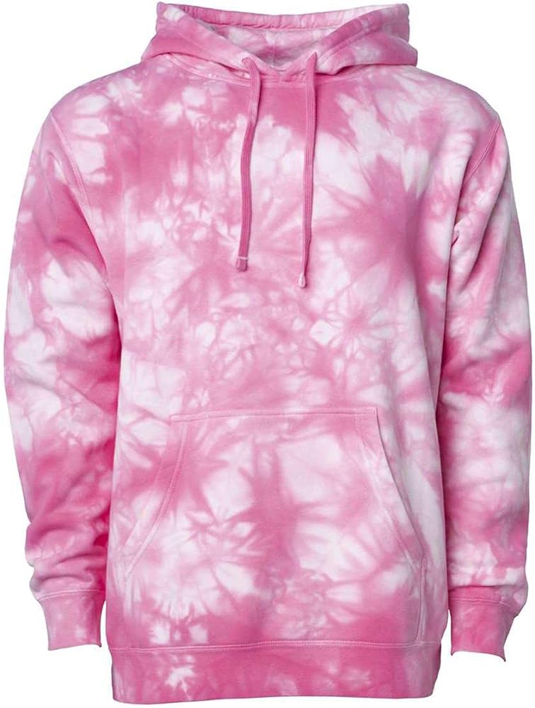 Midweight Tie-Dyed Hooded Sweatshirt - PRM4500TD