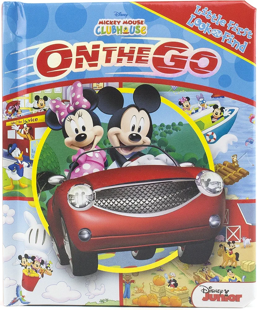 Mickey Mouse Clubhouse - On the Go - Little First Look and Find Activity Book - PI Kids