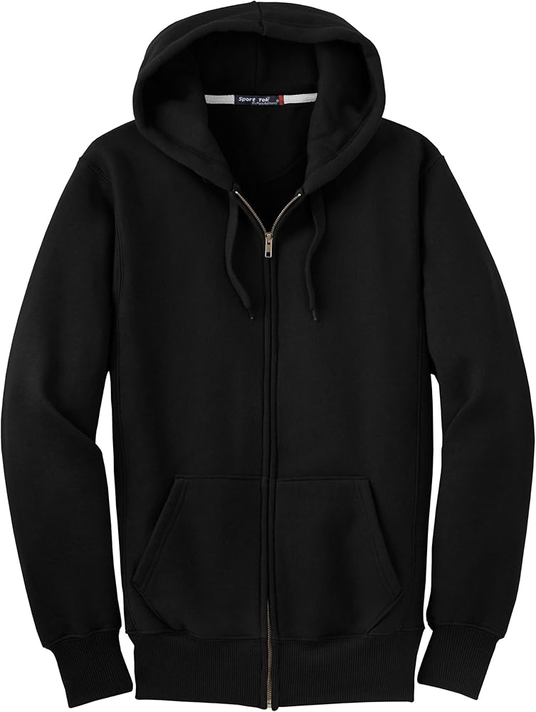 SPORT-TEK Men's Super Heavyweight Full Zip Hooded