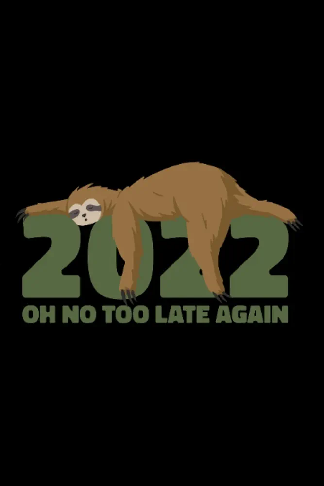 2022 Oh no too late again Slow lorris Funny Animal Christmas New Year: Hangman Puzzles | 110 Game Sheets | Mini Game | Clever Kids | 6 X 9 In | 15.24 X 22.86 Cm | Single Player | Funny Great Gift