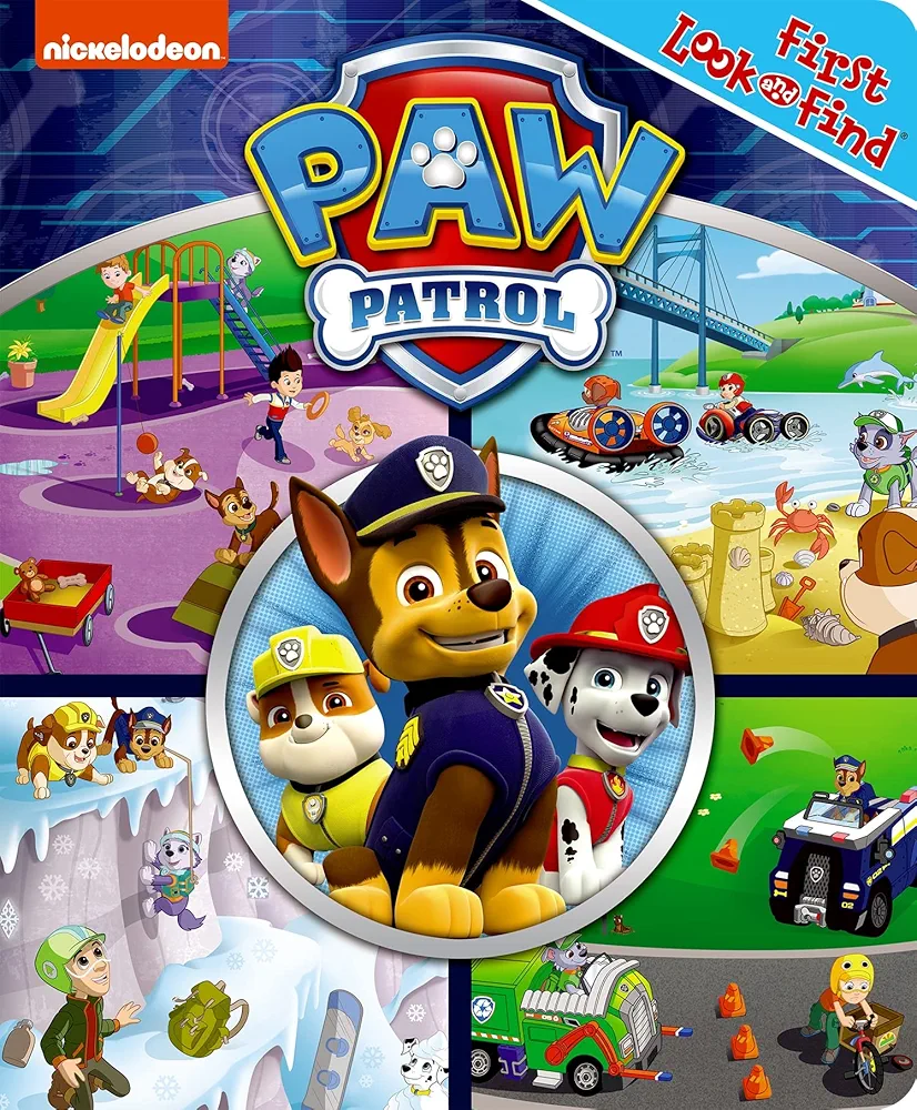 Nickelodeon Paw Patrol - First Look and Find Activity Book - PI Kids