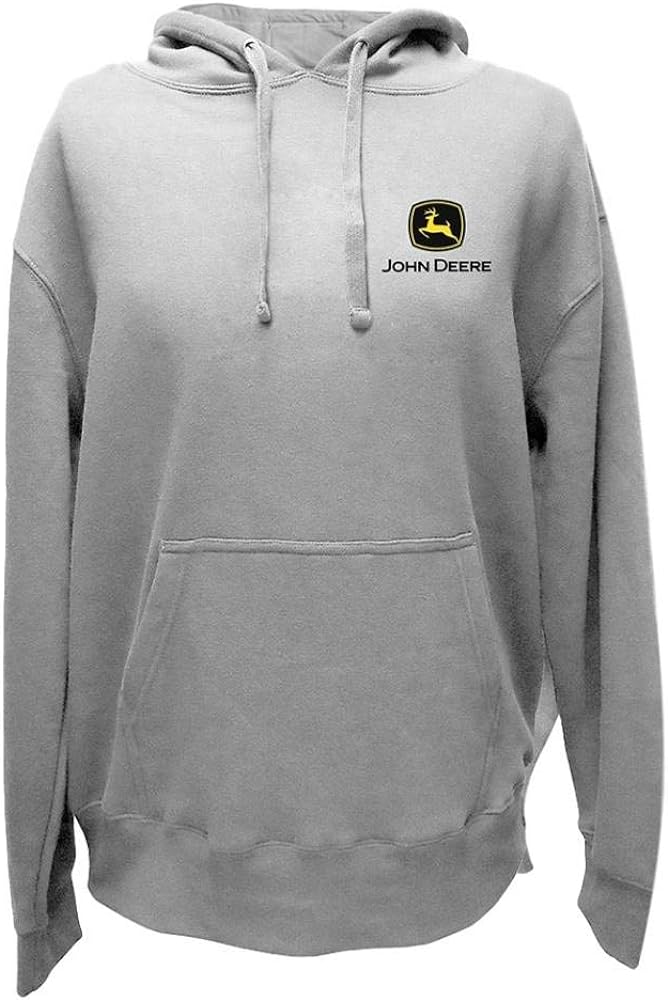 John Deere USA and Canada Build State Pride Fleece Hoody State Outline Hooded Sweatshirt Graphic Hoodie