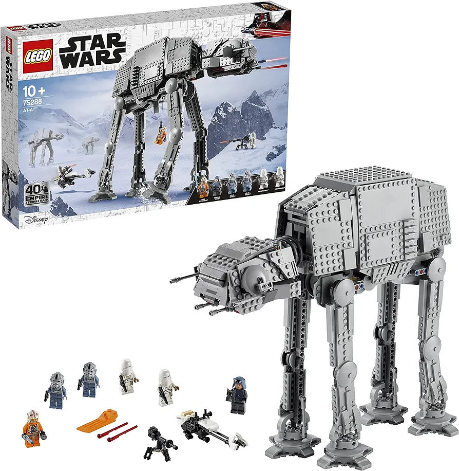 LEGO® Star Wars™ AT-AT™ 75288 Building Kit,AT-AT Walker Building Toy;Universe and Recreate Classic Star Wars Trilogy Scenes