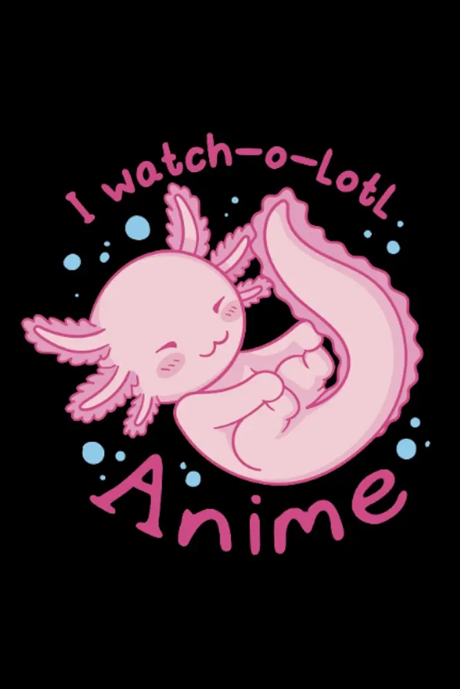 I Watch-o-lotl Anime: Hangman Puzzles | 110 Game Sheets | Mini Game | Clever Kids | 6 X 9 In | 15.24 X 22.86 Cm | Single Player | Funny Great Gift