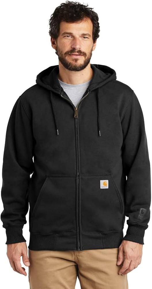 Carhartt Men's Rain Defender Loose Fit Heavyweight Full-Zip Sweatshirt