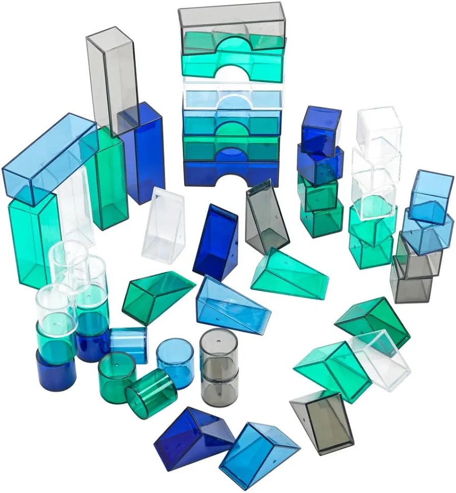 Excellerations Calming Light Blocks - 50 Pieces