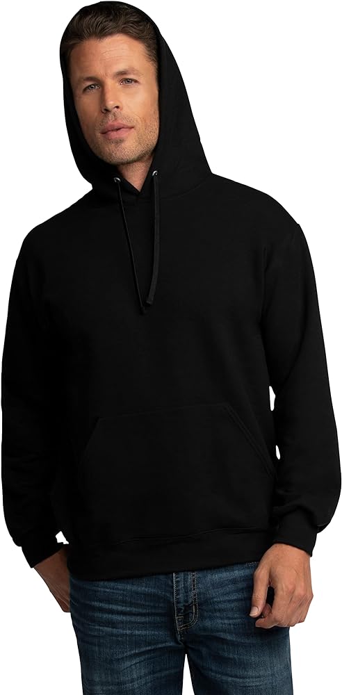 Fruit of the Loom Eversoft Fleece Hoodies, Pullover & Full Zip, Moisture Wicking & Breathable, Sizes S-4X