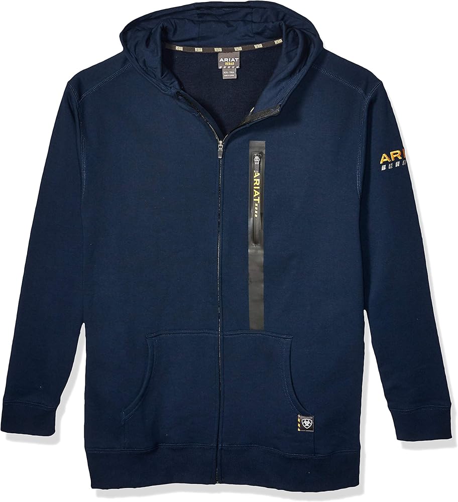 ARIAT Men's Rebar Workman Full Zip Hoodie