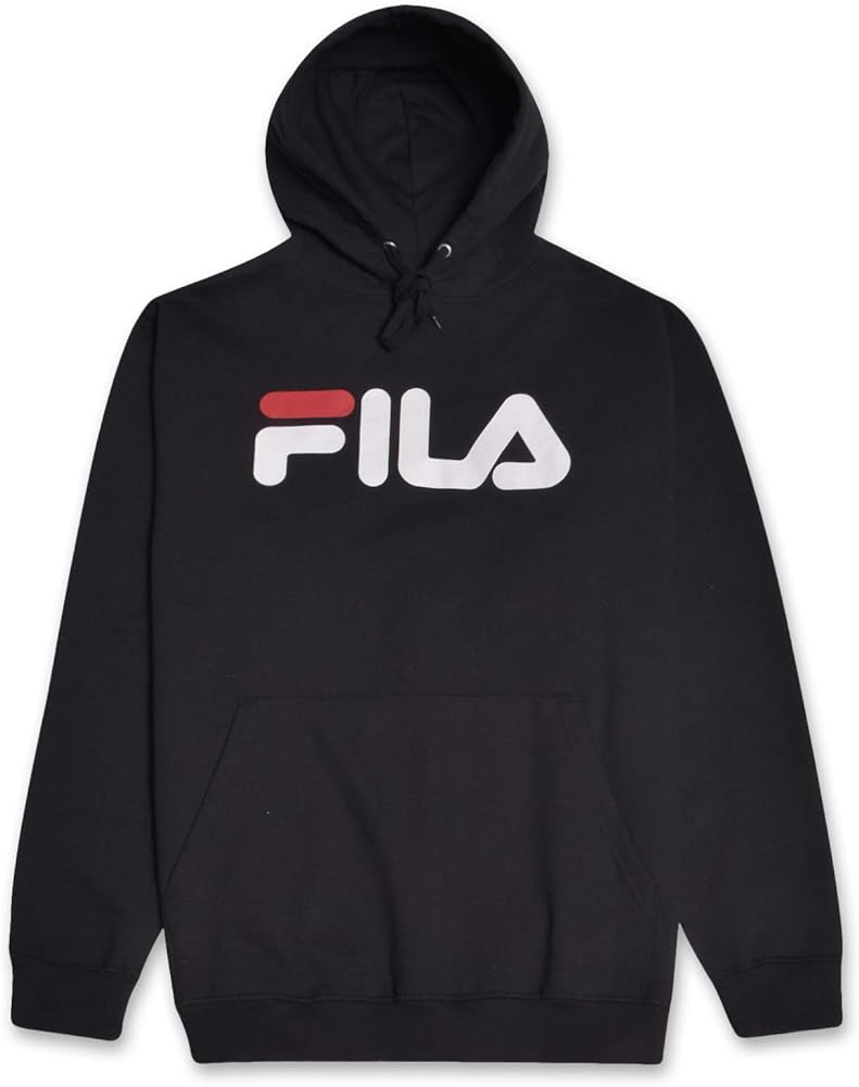 Fila Big and Tall Hoodie for Men – Fleece Men’s Hoodie, Sweatshirt for Men