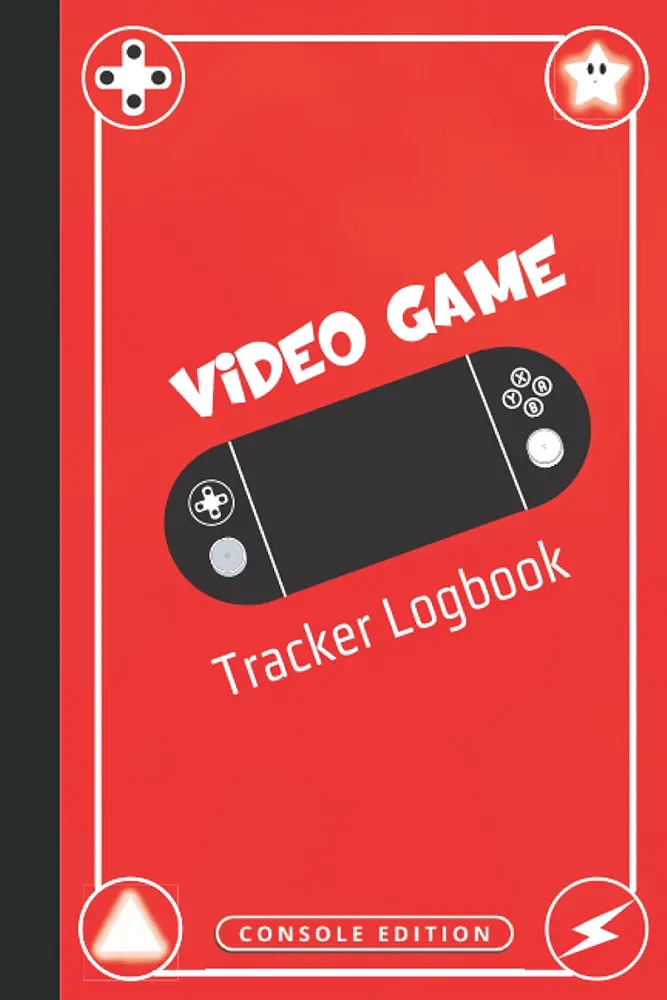 Video Game Tracker Logbook: Tracker notebook for gamers. Plenty of space to record all your important game data