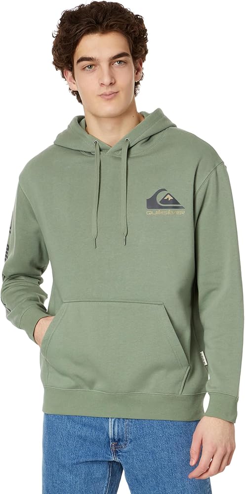 Quiksilver Men's Omni Logo Pullover Hoodie Sweatshirt