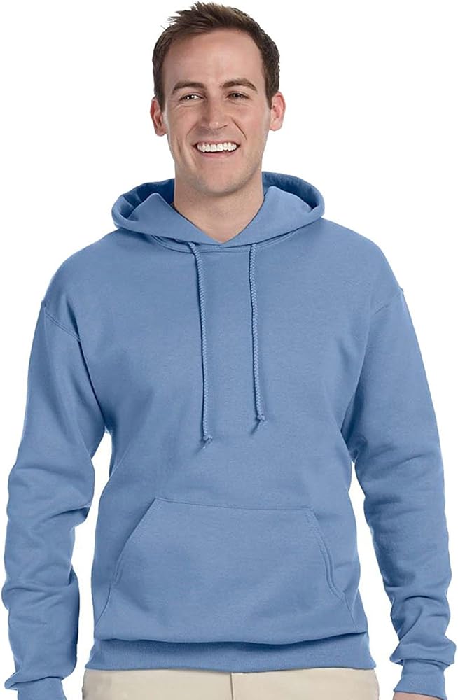 Jerzees 8 oz. NuBlend 50/50 Pullover Hood, Light Blue - Medium