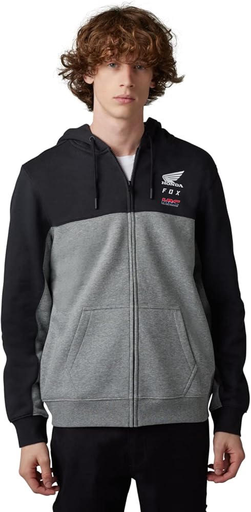 Fox Racing Men's Standard Fox X Honda Zip Fleece Hoodie