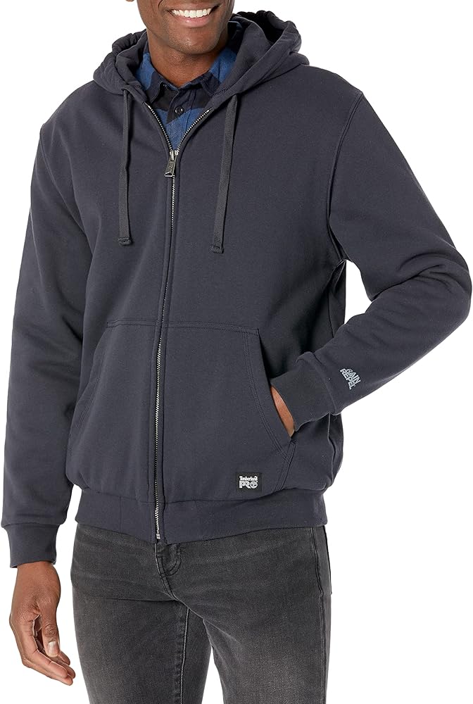 Timberland PRO Men's Honcho Sport Double Duty Full-Zip Hooded Sweatshirt