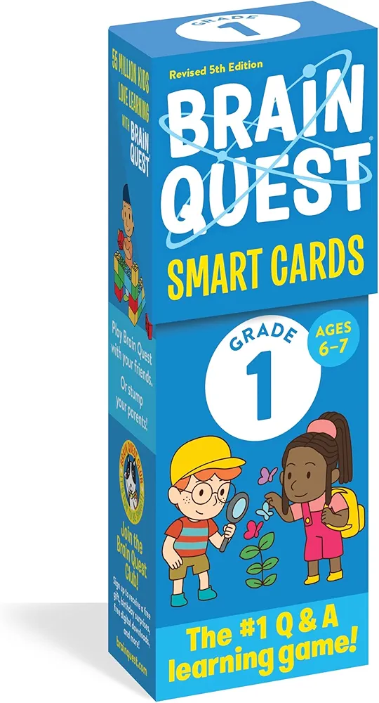 Brain Quest 1st Grade Smart Cards Revised 5th Edition (Brain Quest Smart Cards)