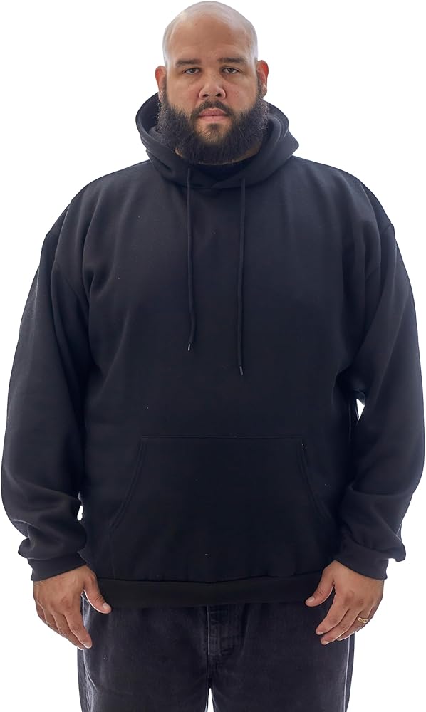 JC DISTRO USA-made Men's Big Casual Pullover/Zip-Up Hoodie