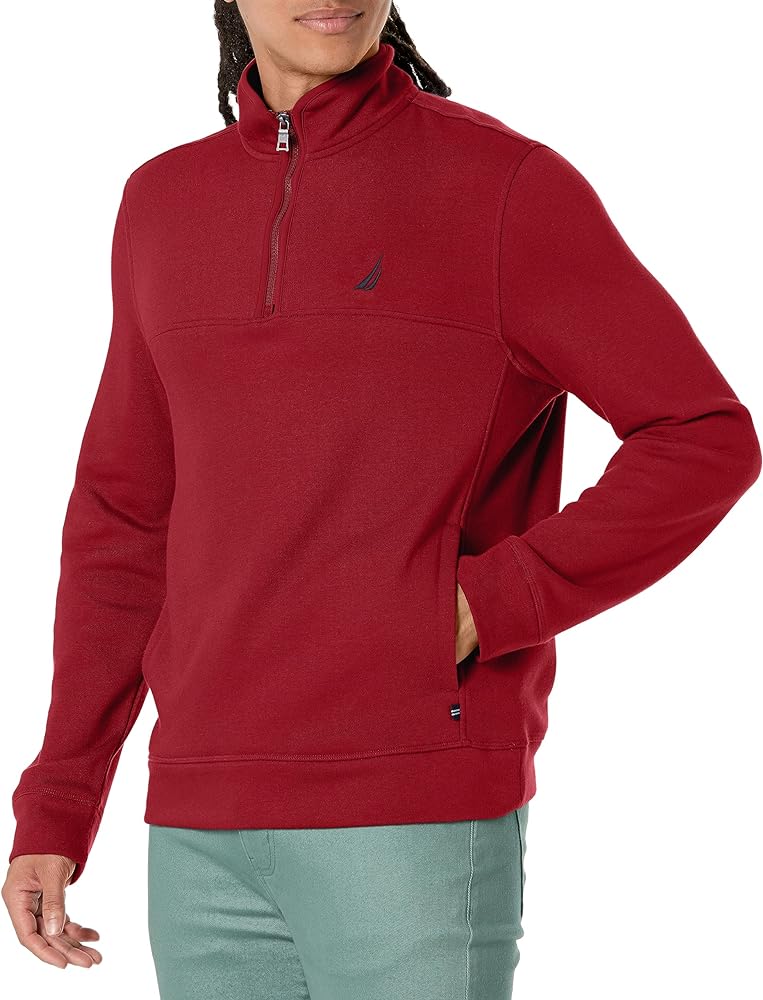 Nautica Men's Quarter-Zip Sweatshirt