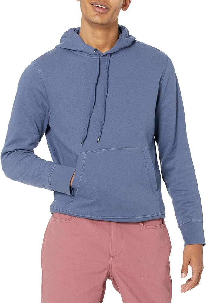 Amazon Essentials Men's Lightweight French Terry Hooded Sweatshirt