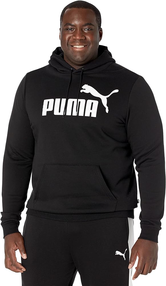 PUMA Men's Essentials Big Logo Fleece Hoodie Bt