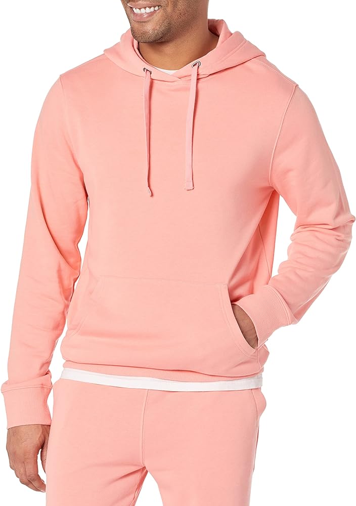 Amazon Essentials Men's Lightweight Long-Sleeve French Terry Hoodie (Available in Big & Tall)