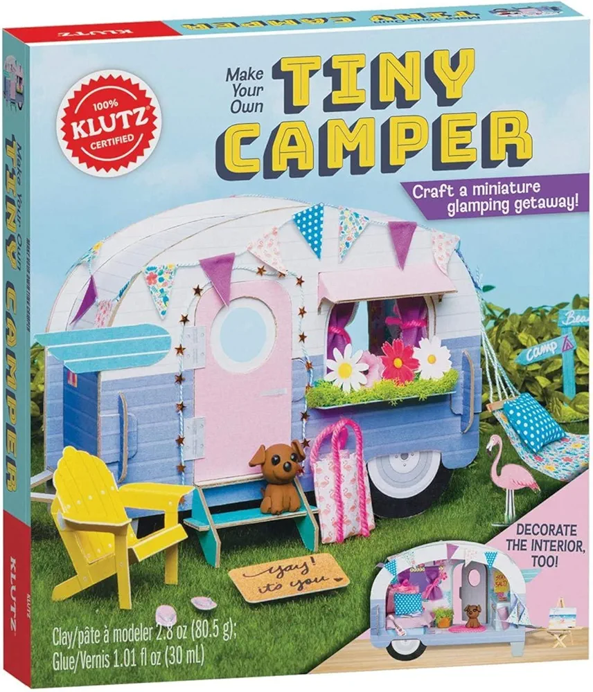 Klutz Make Your Own Tiny Camper Craft Kit